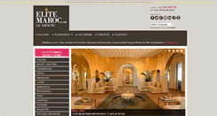 Desktop Screenshot of elitemaroc.com